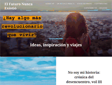 Tablet Screenshot of elfuturonuncaexistio.com